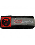 SOS-Armband mit medizinischem Logo